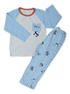 Blue & White Panda Pocket PJs (Unisex)