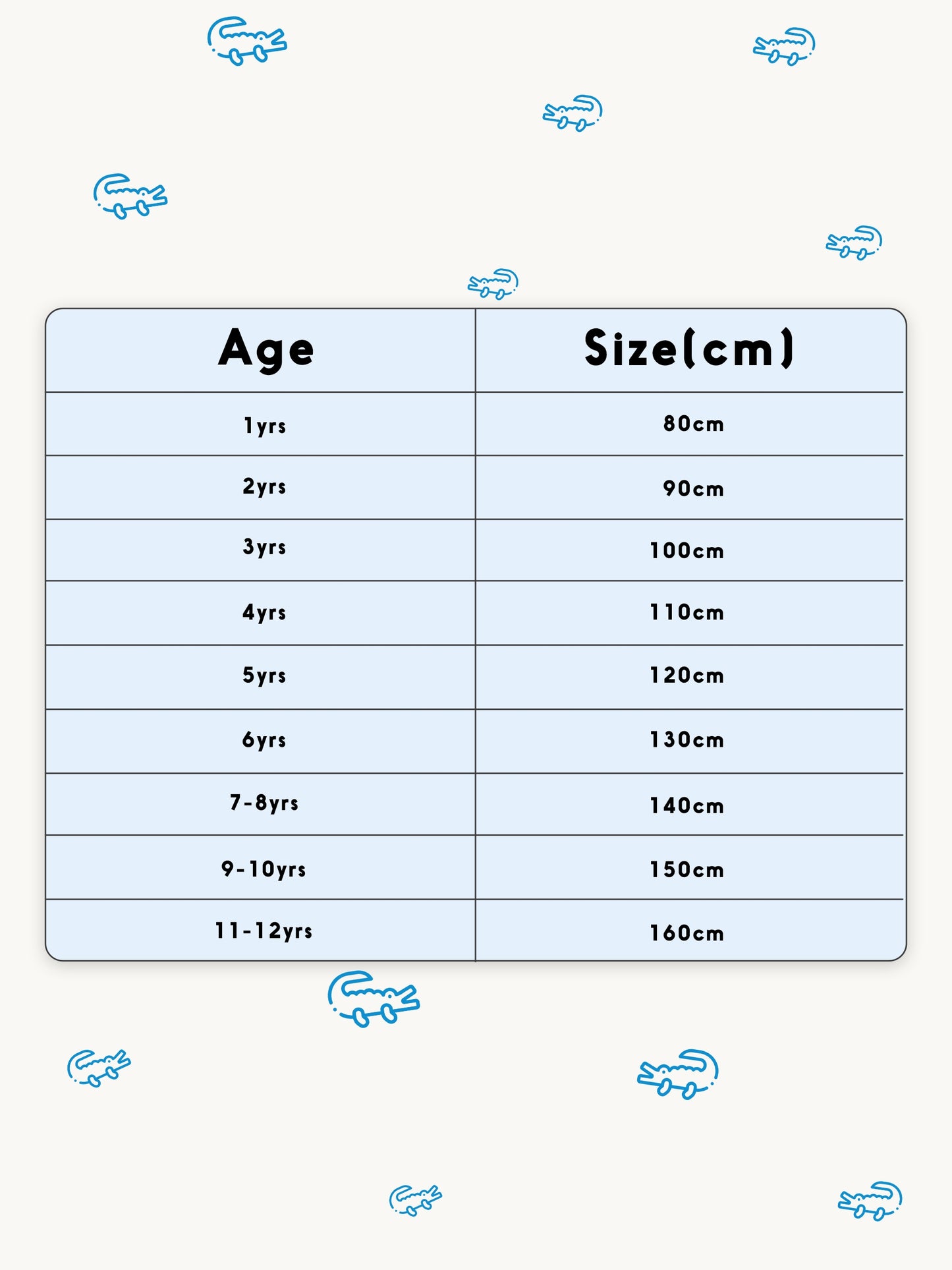 Blue Crocodile PJs (Unisex)